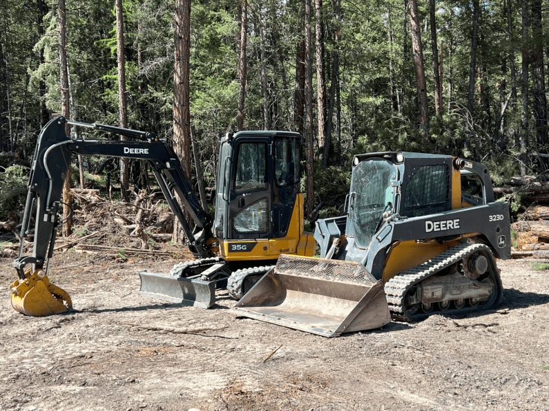 Construction Backhoe